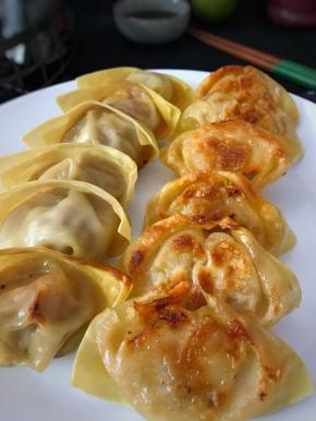 香脆味鲜的馄饨。