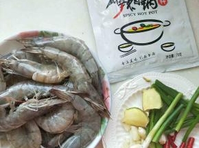 准备好材料，葱切段，蒜切片