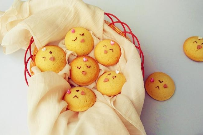 萌鸡奶香小蛋糕