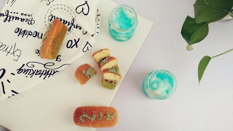 抹茶双色磅蛋糕