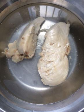 煮熟后，过凉水