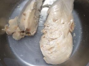 煮熟后，过凉水