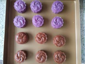 紫薯冰皮&可可冰皮