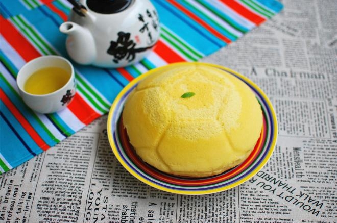 香蕉牛奶蒸蛋糕