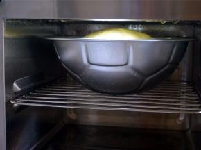 放入蒸炉，蒸17分钟。