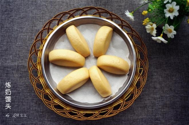 炼奶馒头