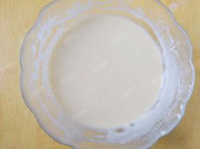 搅拌均匀后静置半小时