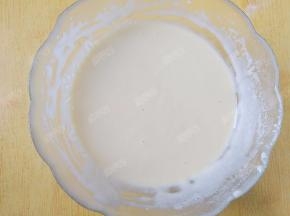 搅拌均匀后静置半小时