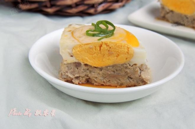 藕饼蒸蛋