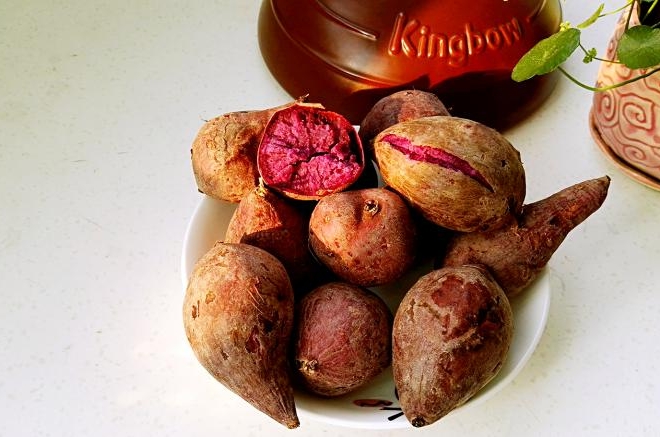 坤博砂锅烤紫薯