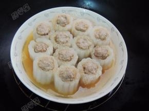 蒸好后出锅备用