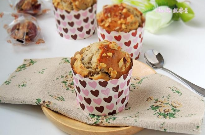 香蕉红枣核桃玛芬