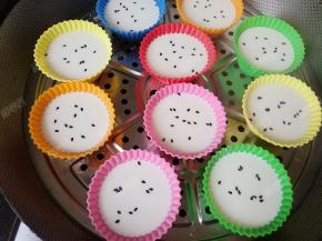 放入已经烧开的蒸锅内。