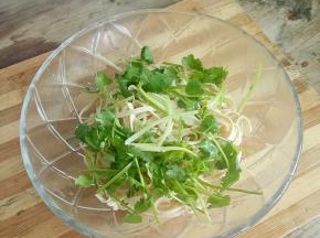 加入香菜