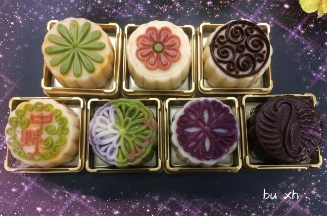 花色冰皮月饼—阳晨紫水晶模具试用