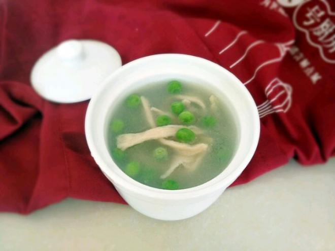 豌豆鸡丝羹
