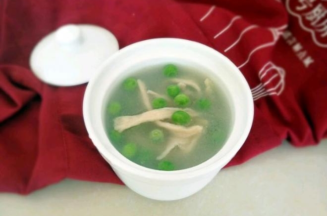 豌豆鸡丝羹