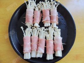 依次做好所有的培根卷