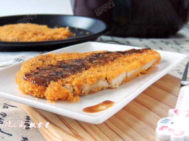 空炸黑胡椒鸡排