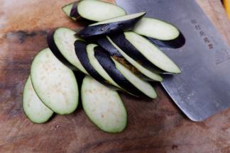 茄子切片