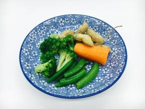 西兰花，甜豆，胡萝卜