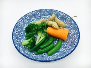 西兰花，甜豆，胡萝卜