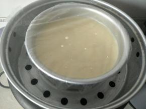 水开之后，上锅蒸25分钟即可。