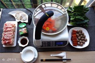 手动控制捷赛自动烹饪锅，左边火力旋转至最大，右边时间调为30分钟（火力和时间根据实际情况作增减）。