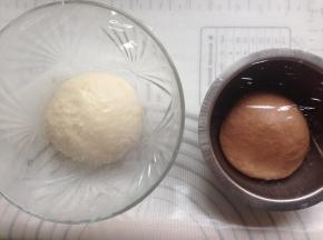 在室温下发酵1小时