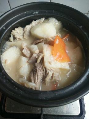 浓汤山药出锅！