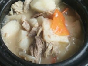 浓汤山药出锅！