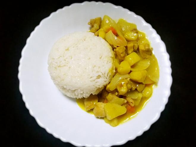 咖喱鸡饭