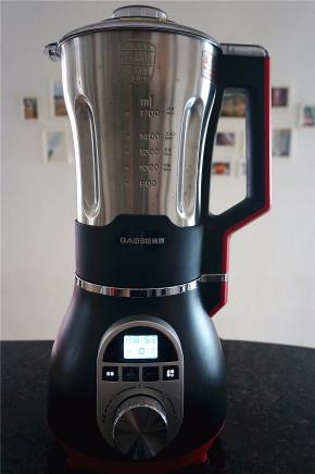 锁紧杯盖，选择豆浆程序启动，耗时29分钟。