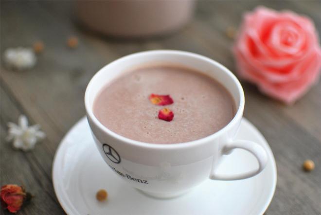 玫瑰茉莉豆浆