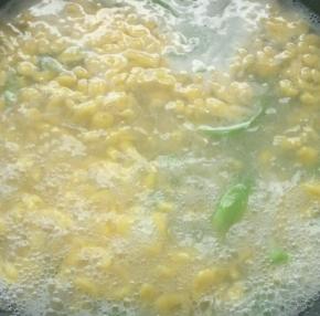 煮开后再放入疙瘩面