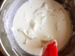 蒸5分钟时拿出搅拌一下