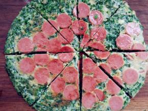 用锋利的刀切块即可