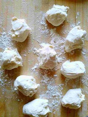 揪成你想要的大小的剂子