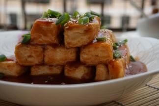 再煮2、3分钟快收汁的时候，即可盛盘