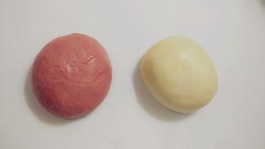 这样子我们就得到两个颜色的油皮。