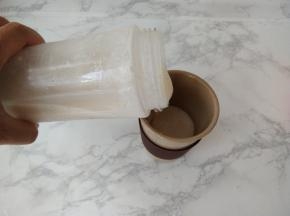 随身携带或装进稻壳家居的杯子饮用都可。