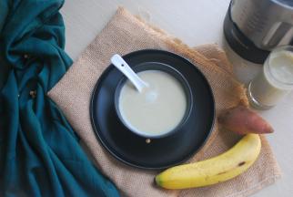 如果喜欢原味，清淡的口感，也可以直接倒出饮用，微甜，香蕉味浓郁。