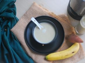 如果喜欢原味，清淡的口感，也可以直接倒出饮用，微甜，香蕉味浓郁。