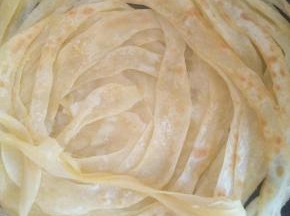 一面烙好后翻面