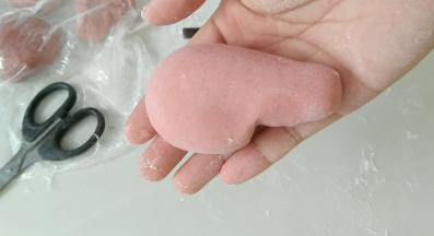 如图 凹好造型后的样子。