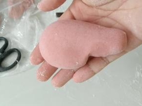 如图 凹好造型后的样子。