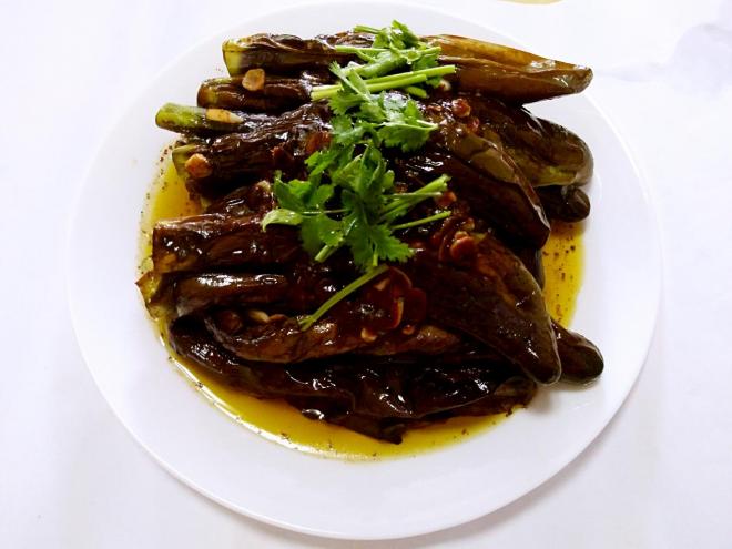 家常却不平常的家传美食—火烧茄子牙捣蒜