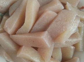 用冷水冲一下