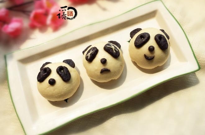 熊猫豆沙包