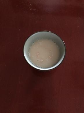 酵母用温水化开